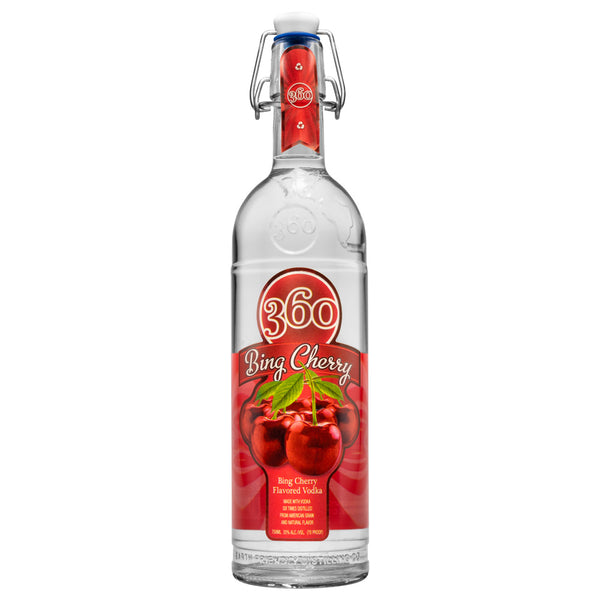 360 Bing Cherry Flavored Vodka – InternetWines.com