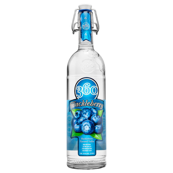 360 Huckleberry Flavored Vodka – InternetWines.com