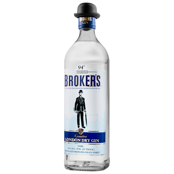 Broker's Premium London Dry Gin – InternetWines.com