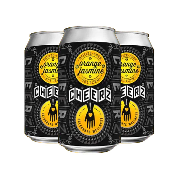 Cheerz Orange Jasmine NA Seltzer 4pk/12oz Cans – InternetWines.com