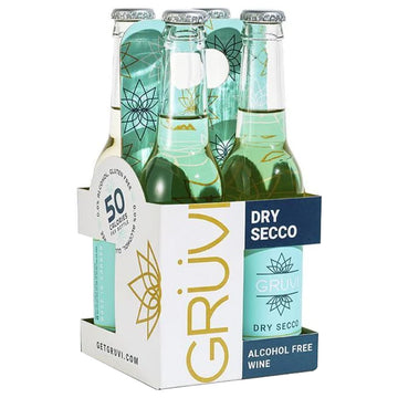 Gruvi Alcohol Free Dry Secco 4pk/275ml Bottles