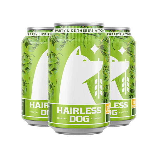 Hairless Dog IPA NA Beer 6pk/12oz Cans