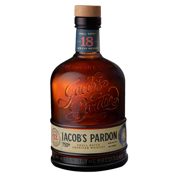 Jacob's Pardon 18yr Recipe No. 3 Small Batch American Whiskey