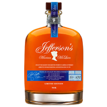 Jefferson's Marian McLain Blended Bourbon Whiskey