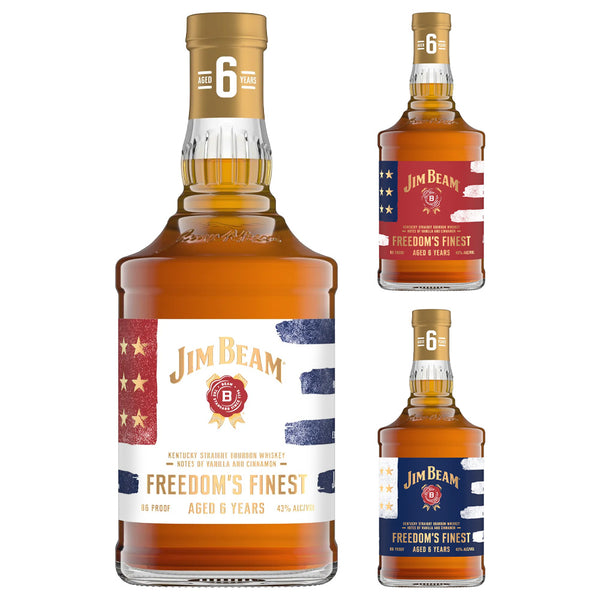 Jim Beam Freedom's Finest 6yr Bourbon – InternetWines.com