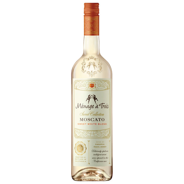 Menage a Trois Moscato Sweet White Blend – InternetWines.com