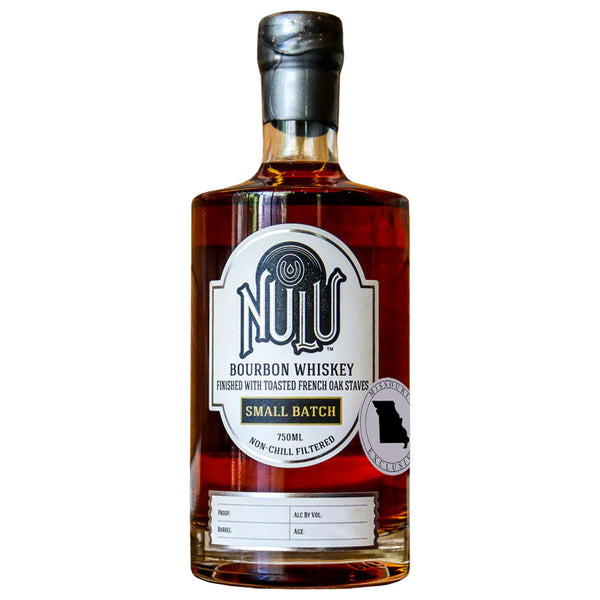 Nulu Toasted French Oak Stave Small Batch Bourbon MO3 114.8 Proof