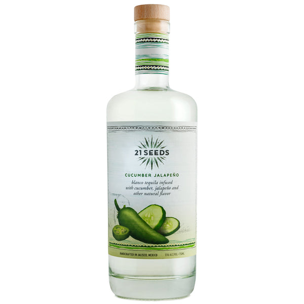 タビビトノキ　① 21 Seeds Cucumber Jalapeno Blanco Tequila – InternetWines.com