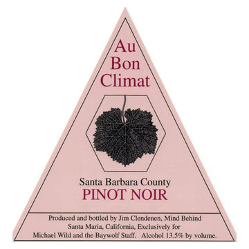 Au Bon Climat Santa Barbara Pinot Noir 2022