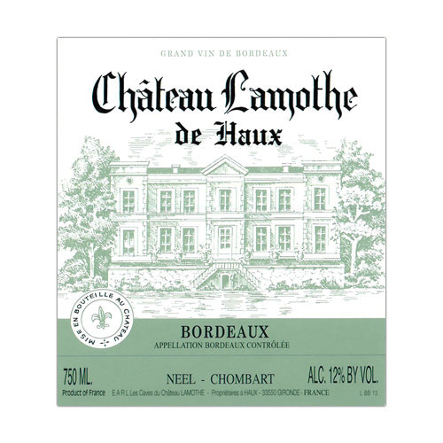 Chateau Lamothe de Haux Bordeaux Blanc – InternetWines.com