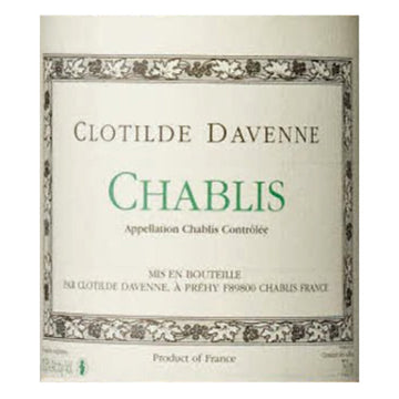 Clotilde Davenne Chablis 2015
