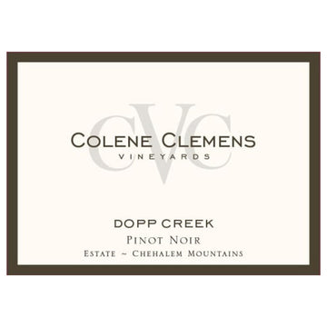 Colene Clemens Dopp Creek Pinot Noir 2021