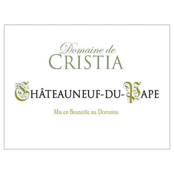 Domaine de Cristia Chateauneuf du Pape Blanc 2017