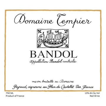 Domaine Tempier Bandol Rouge 2020