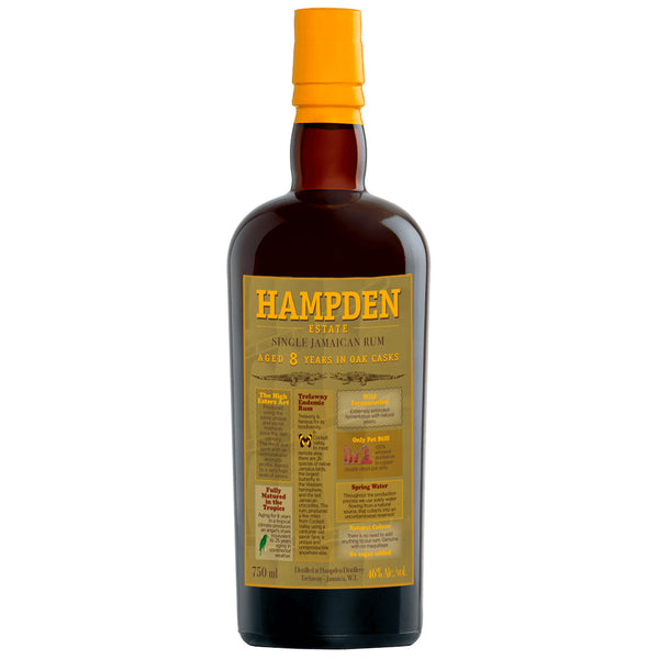 Hampden Estate 8yr Single Jamaican Rum – InternetWines.com