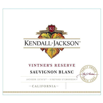 Kendall Jackson Vintners Reserve Sauvignon Blanc 2018