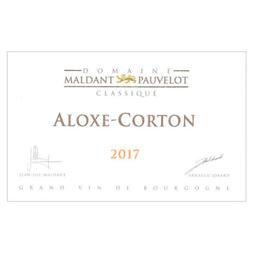 Domaine Maldant Pauvelot Aloxe-Corton Rouge 2017