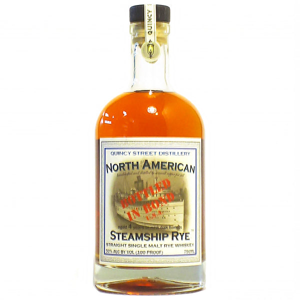 Quincy Street North American Steamship Bottled-in-Bond Rye