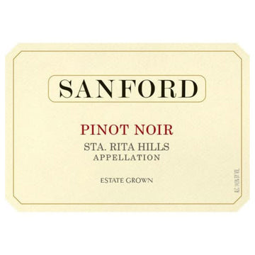 Sanford Sta. Rita Hills Pinot Noir 2019