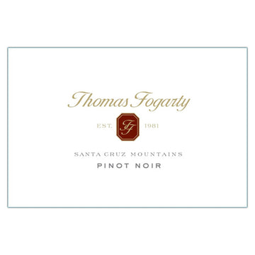 Thomas Fogarty Santa Cruz Mountains Pinot Noir 2017