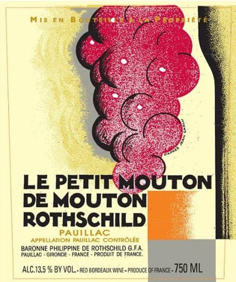 Chateau Mouton Rothschild Le Petit Mouton 2023 – InternetWines.com