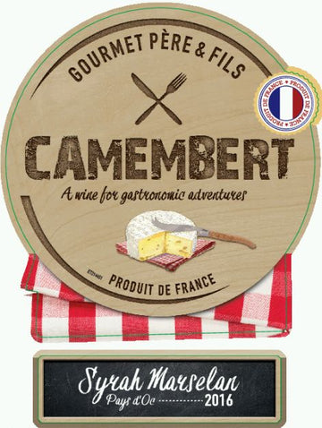 Gourmet Pere & Fils Camembert Syrah Marselan 2018