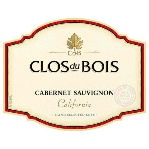 Clos Du Bois Cabernet Sauvignon 2018