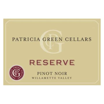 Patricia Green Cellars Reserve Pinot Noir 2021