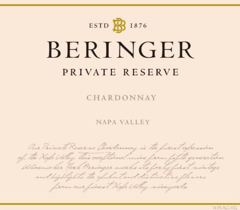 Beringer Private Reserve Chardonnay 2022
