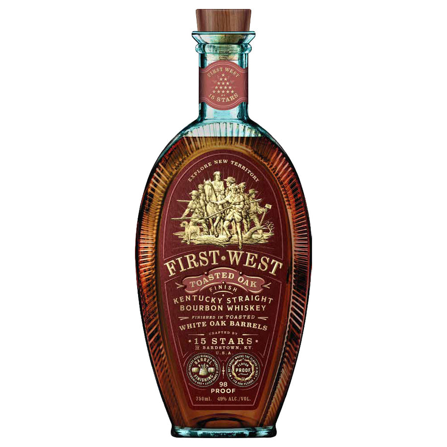 15 Stars First West Toasted Oak Bourbon