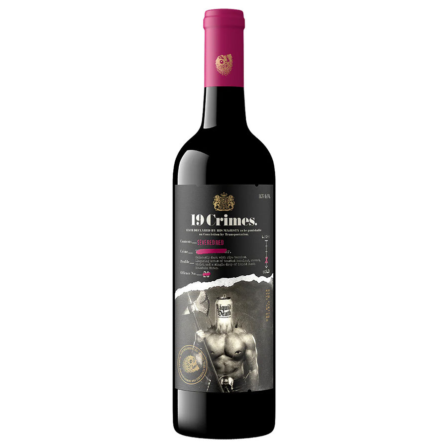 19 Crimes Severed Red – InternetWines.com