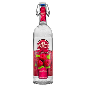 360 Red Raspberry Flavored Vodka