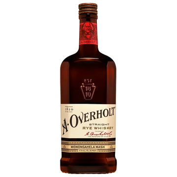 A. Overholt Monongahela Mash Rye Whiskey