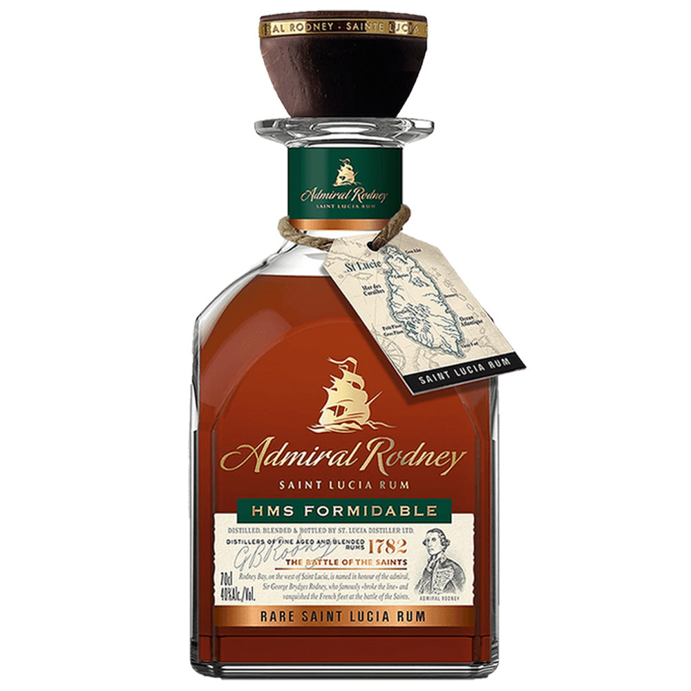 Admiral Rodney HMS Formidable Rare Saint Lucia Rum – InternetWines.com