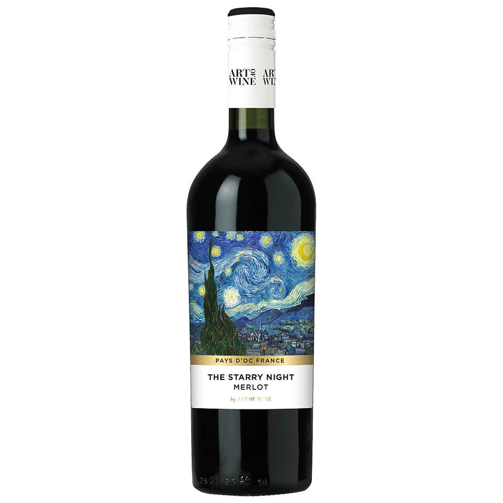 Art of Wine The Starry Night Merlot – InternetWines.com