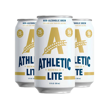 Athletic Brewing Lite NA Beer 6pk/12oz Cans