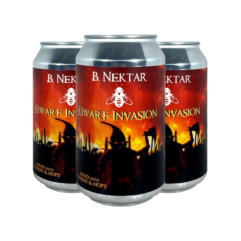 B. Nektar Dwarf Invasion Mead 4pk/12oz Cans – InternetWines.com
