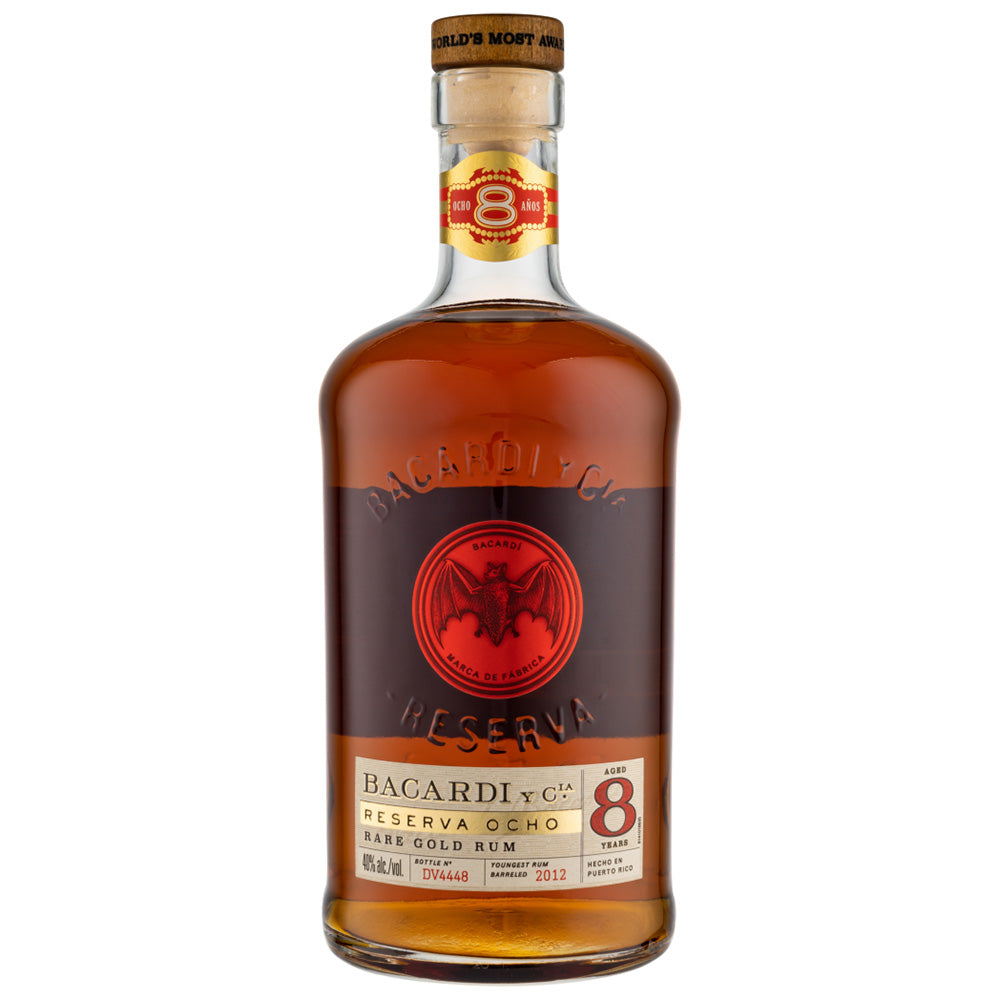 Bacardi Reserva Ocho 8yr Rum – InternetWines.com