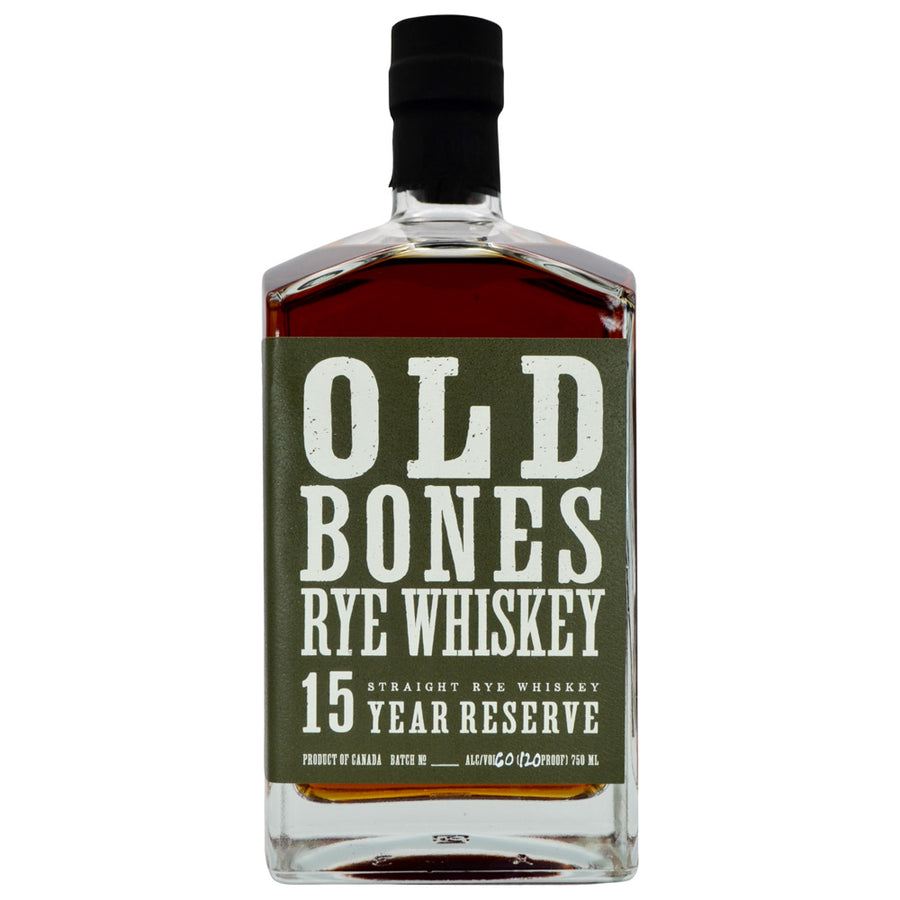 Backbone Old Bones 15yr Reserve Rye Whiskey