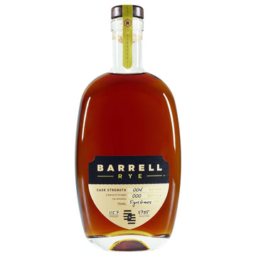 Barrell Rye Batch 004