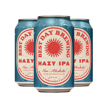 Best Day Brewing Non-Alcoholic Hazy IPA 6pk/12oz Cans