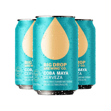 Big Drop Coba Maya Cerveza NA Beer 6pk/12oz Cans