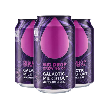 Big Drop Galactic Milk Stout NA Beer 6pk/12oz Cans
