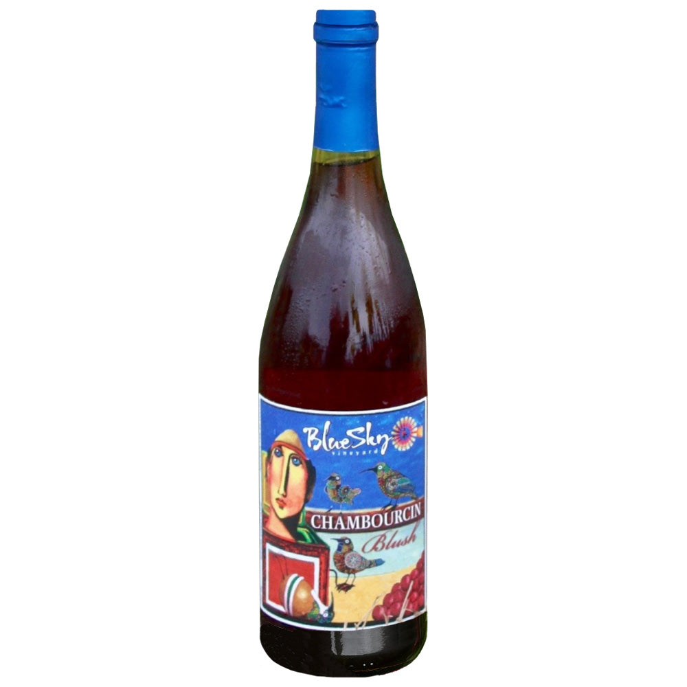Blue Sky Vineyard Chambourcin Blush – InternetWines.com