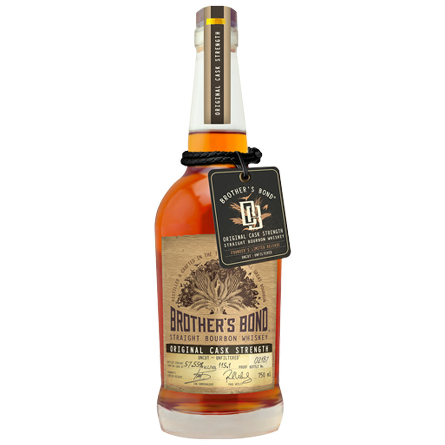 Brother's Bond Straight Bourbon Whiskey Original Cask Strength - Brother's  Bond Bourbon (Powered by ReserveBar)