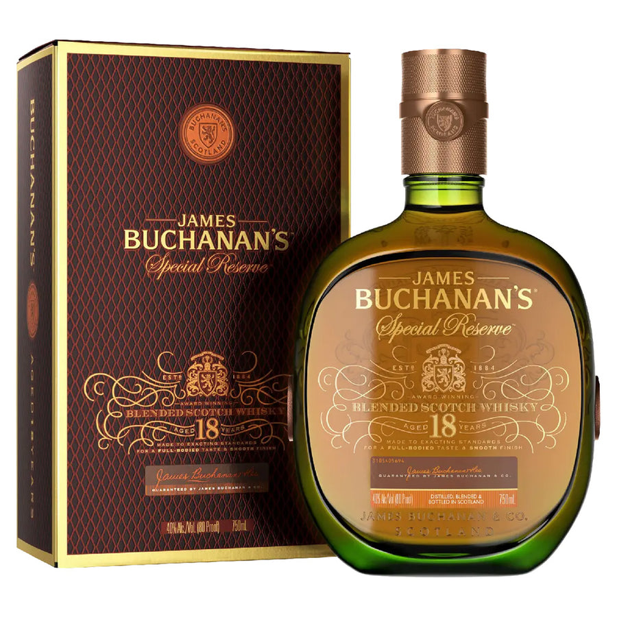 Buchanan's 18yr Special Reserve Blended Scotch – InternetWines.com