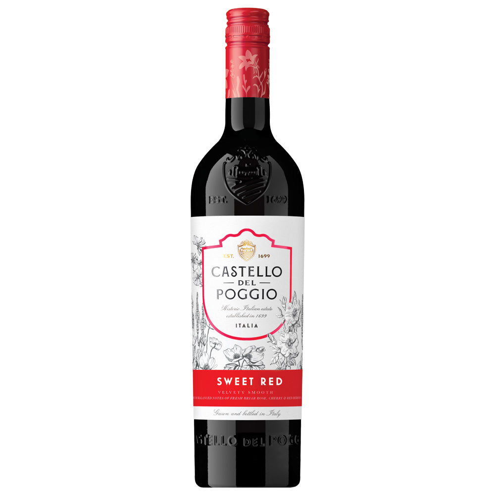 チヨコ SWEET RED SWEET WHITE セット ソフビ Castello Del Poggio Sweet Red – InternetWines.com