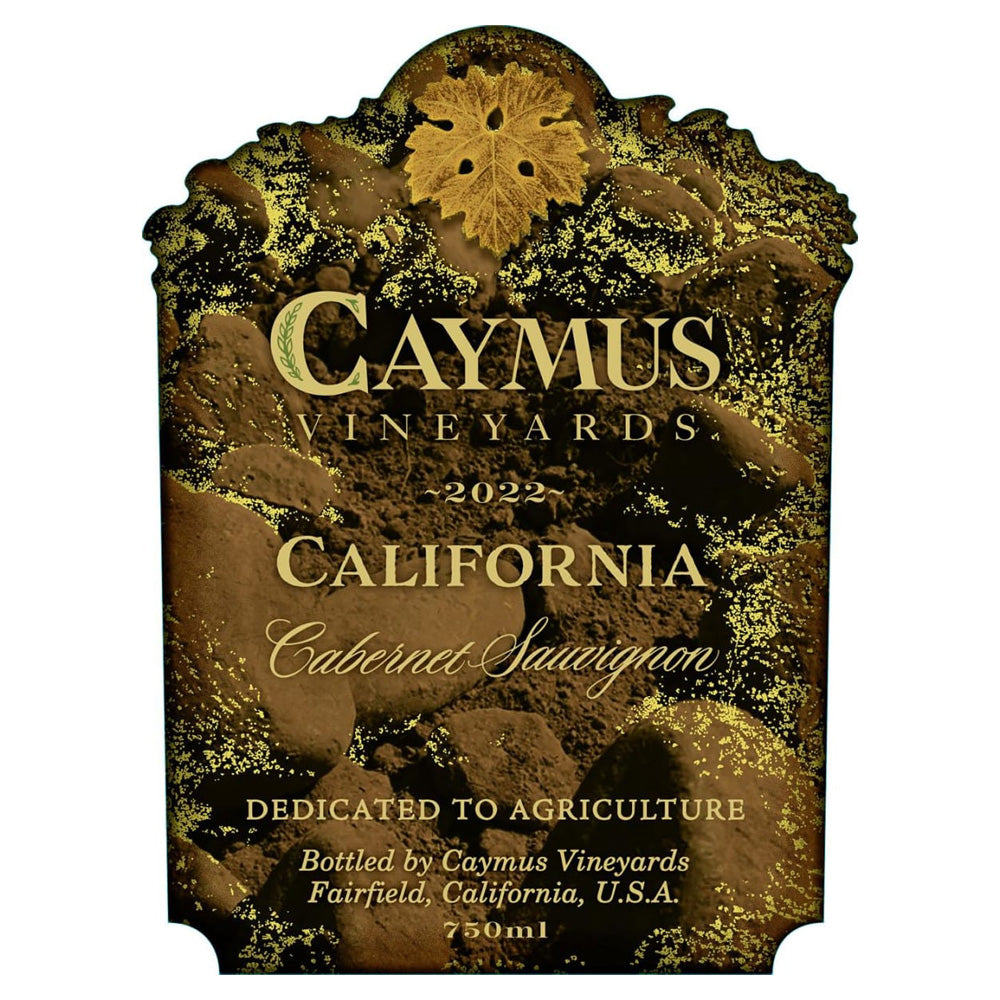 Caymus California Cabernet Sauvignon 2022 – InternetWines.com