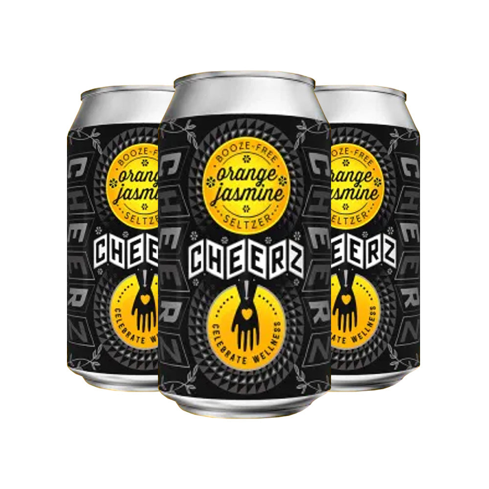 Cheerz Orange Jasmine NA Seltzer 4pk/12oz Cans – InternetWines.com