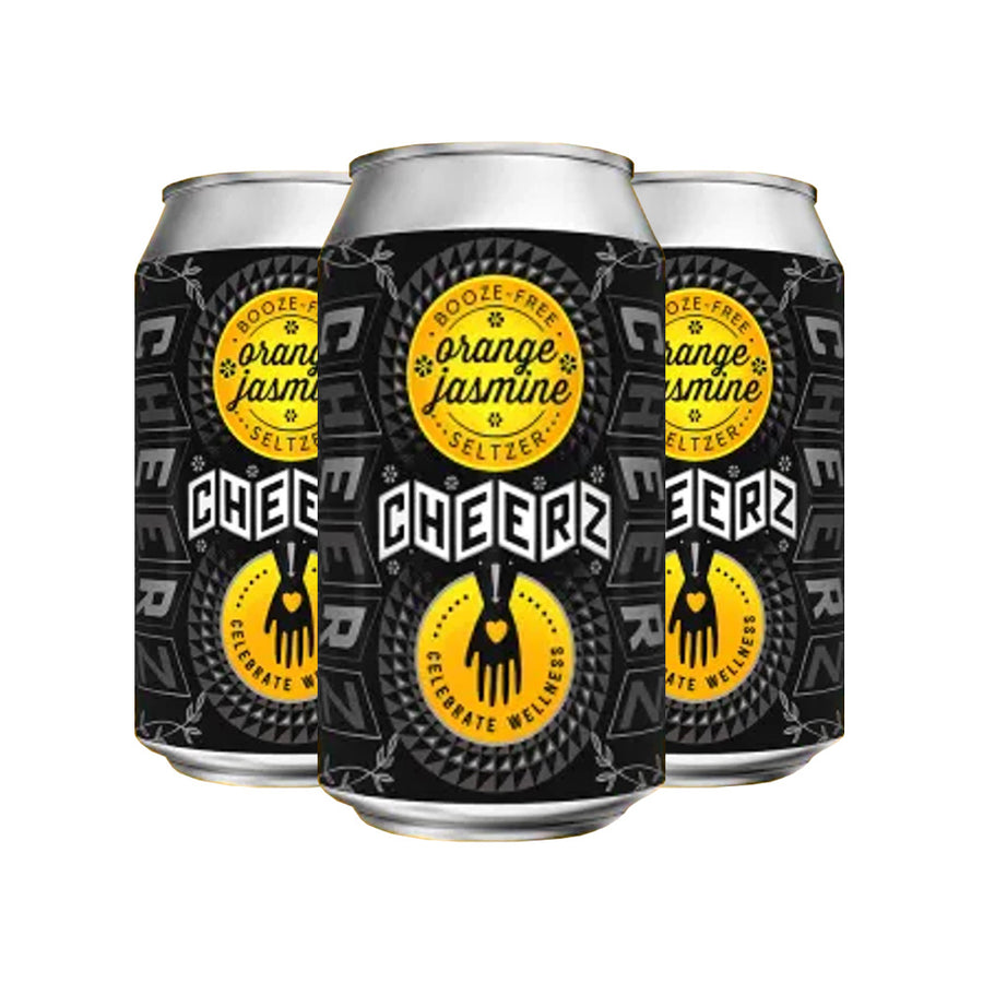 Cheerz Orange Jasmine NA Seltzer 4pk/12oz Cans